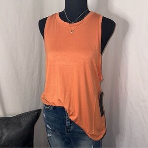 NWT‎ MONO B Flow Tank - sunset orange